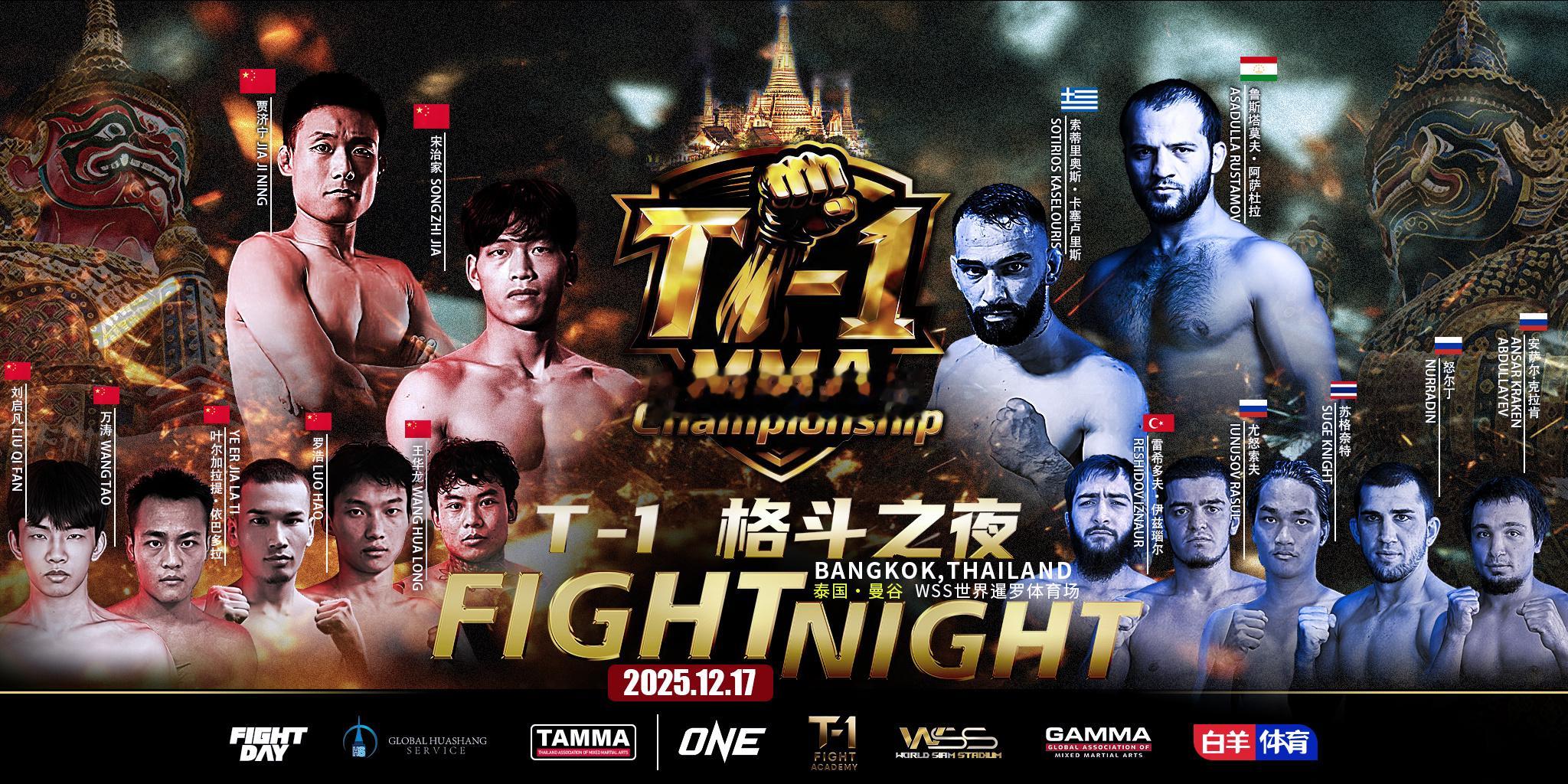 拳坛速递 晚上 6:30-7:00 左右 ，帮朋友播一下比赛。在dy，有兴趣的可