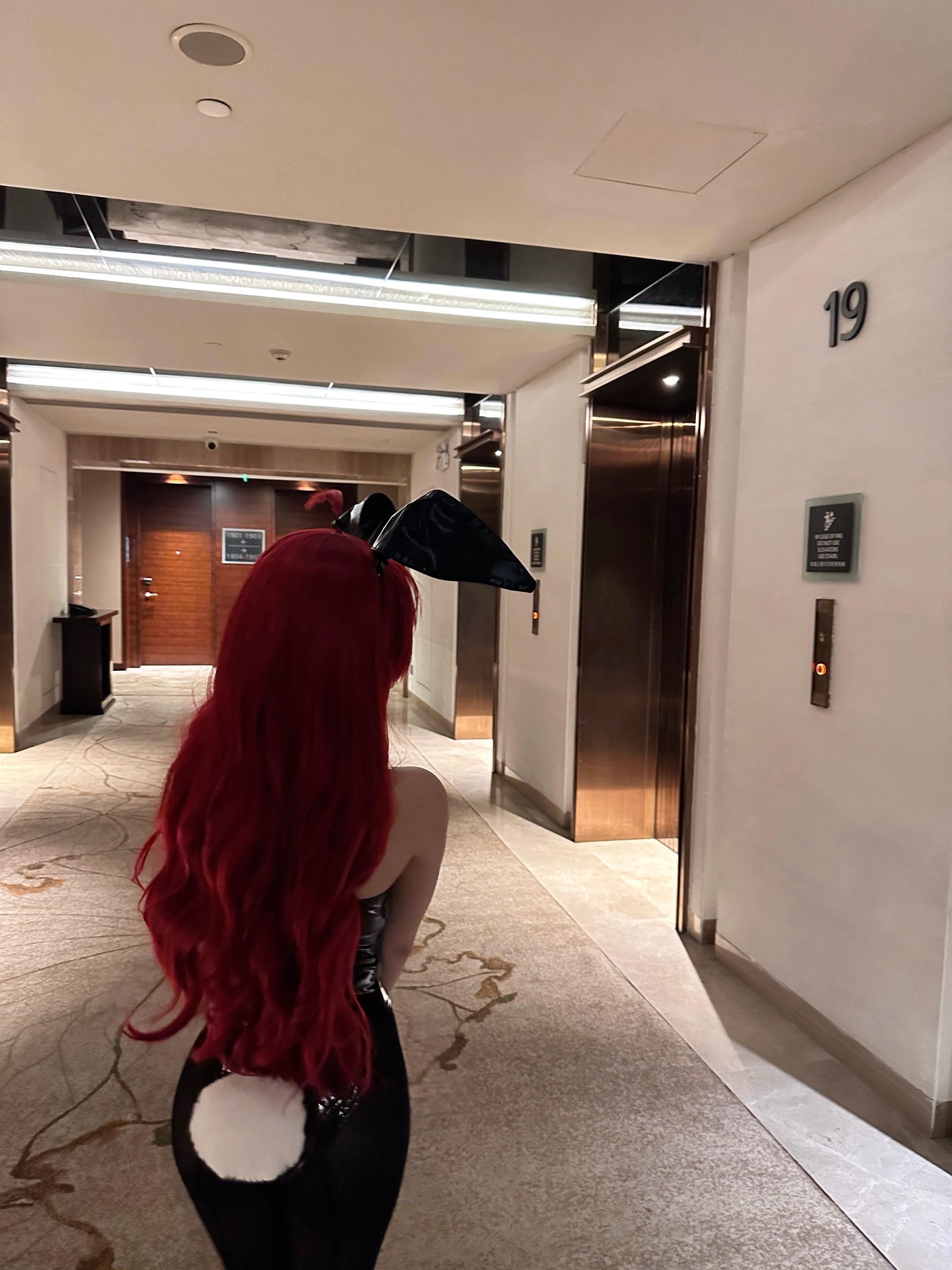 cos 兔女郎 漫展胜利结算  日常vlog 我的长长长假