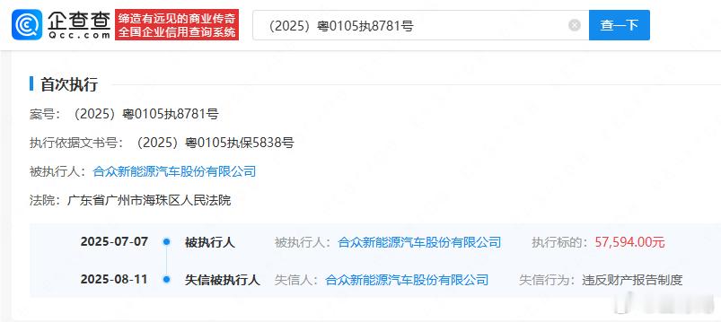 哪吒汽车正式被列为失信被执行人，也就是我们俗称的老赖，估计这下是彻底摆烂还不了钱