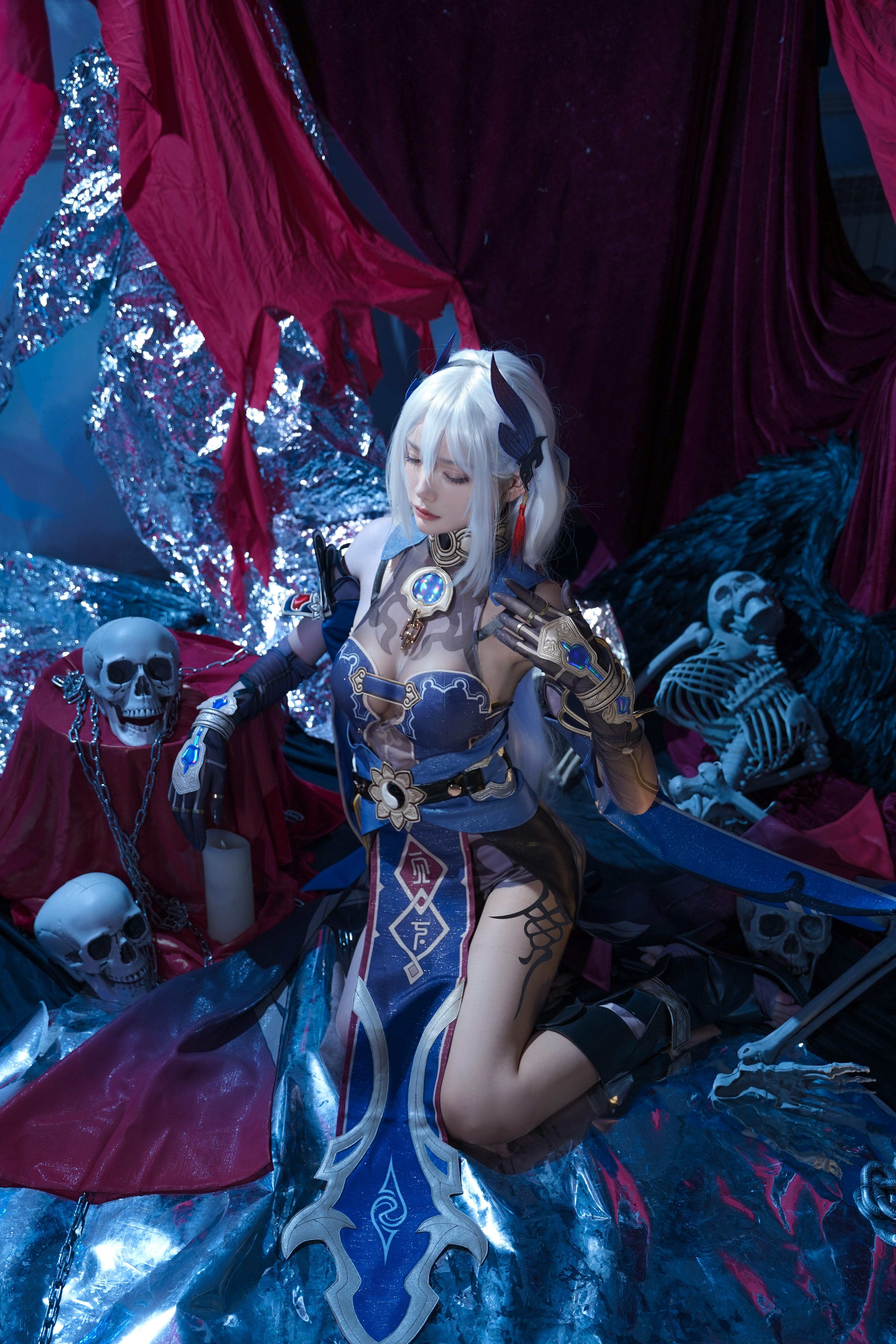 星铁小姨？寒鸦出来了 #突破次元壁##cosplay##崩坏星穹铁道##寒鸦# 