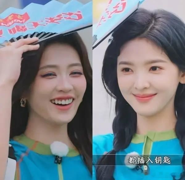 但是章若楠确实看起来更清爽一些