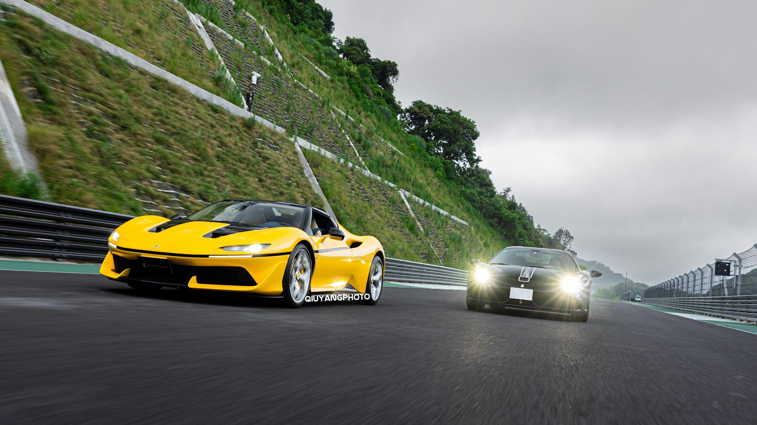 Ferrari J50 & 458 Speciale Aperta #cars0