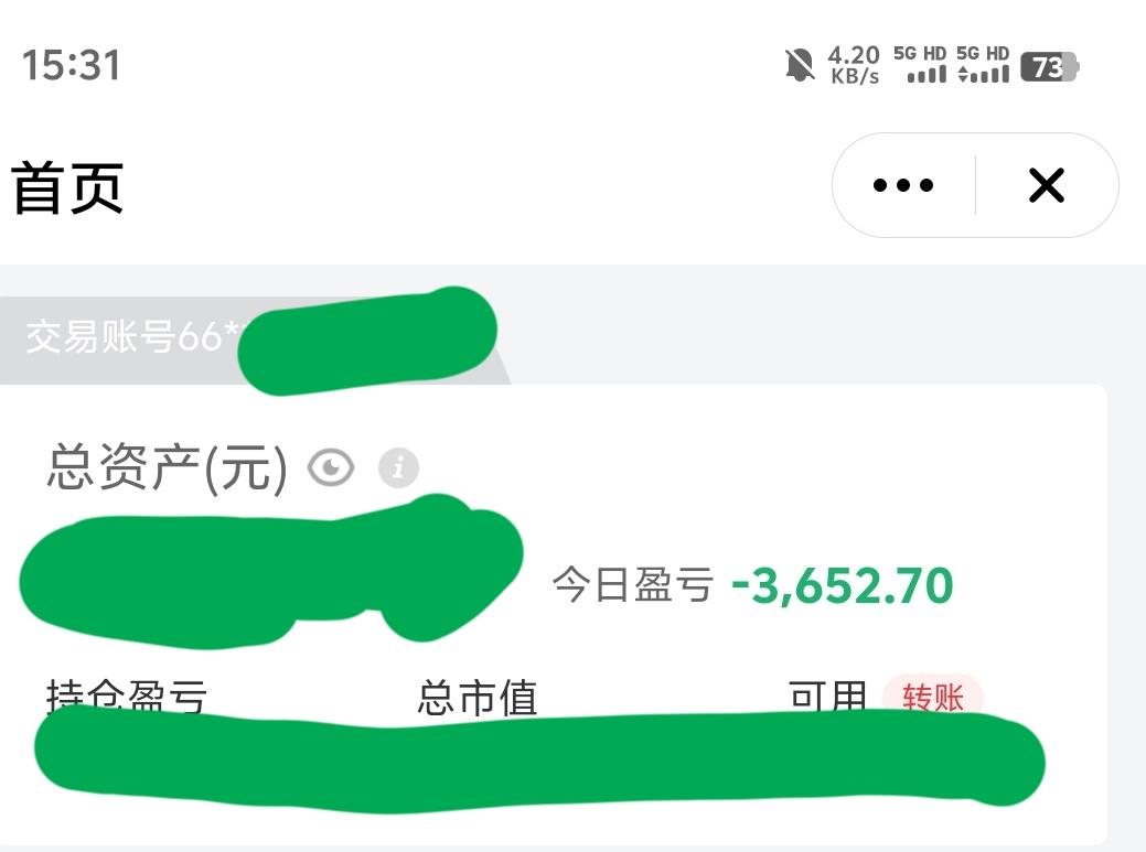 今天算是技术性调整，还是牛转熊！
牛市中的回撤，套人套的最狠。
今天有红的吗？太