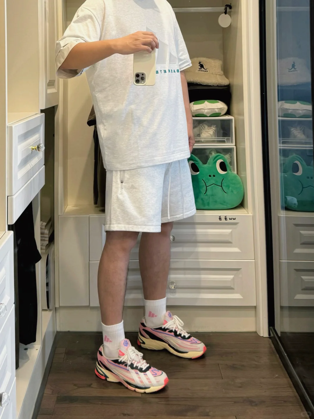 复古跑鞋｜白色系穿搭