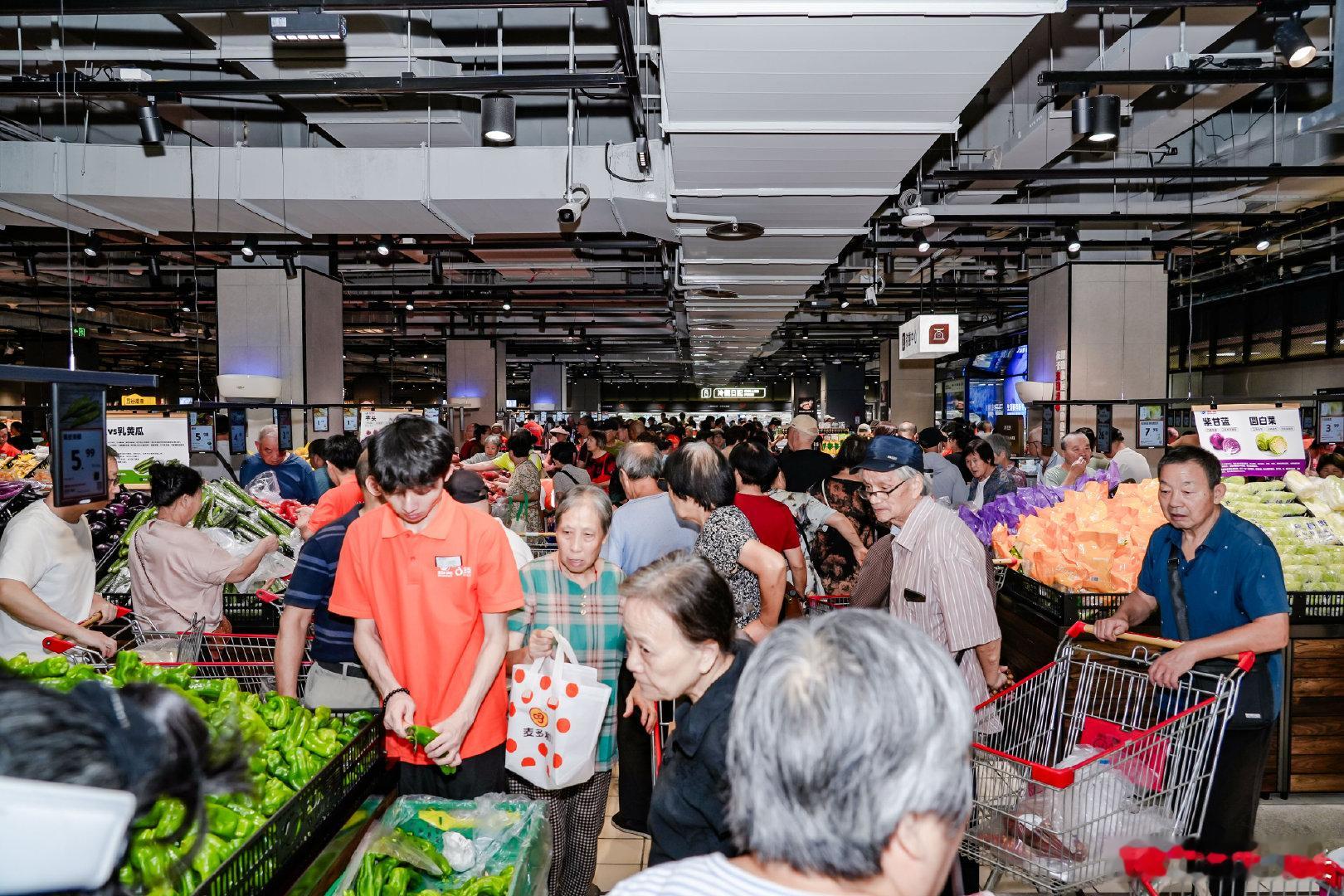 杭州又一家物美超市胖改了发现个宝藏地了！又一家物美超市“胖改”了，现制窗口飘着香