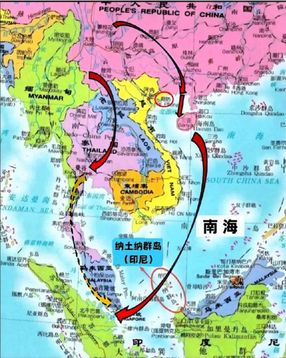 越南，已经主动从中国的经济巨轮上跳船了！很多人只当是广西修了条平陆运河，没往深处