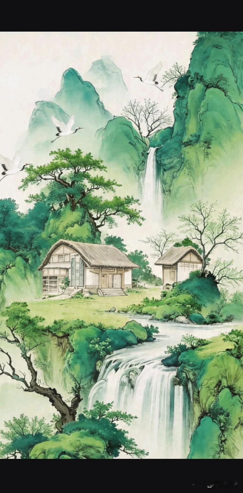 《忘机赋》

云过千峰不留影，泉鸣万壑自安流。
往昔已化庄周蝶，来日非关叶公眸。