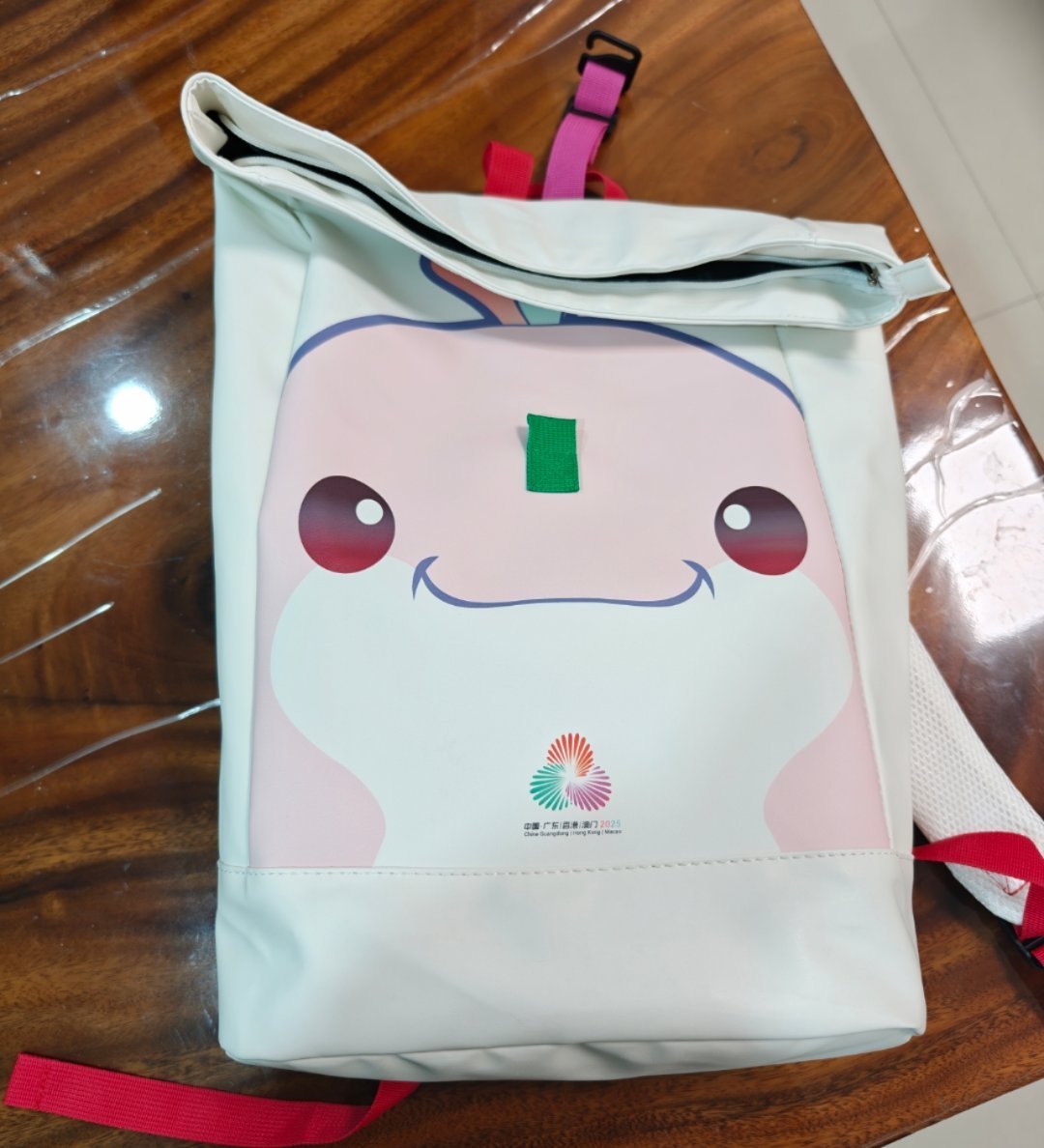 去年参加粤港澳全运会开幕式的纪念包，评论区抽一位有缘人（金粉/钻粉）送出，上次抽