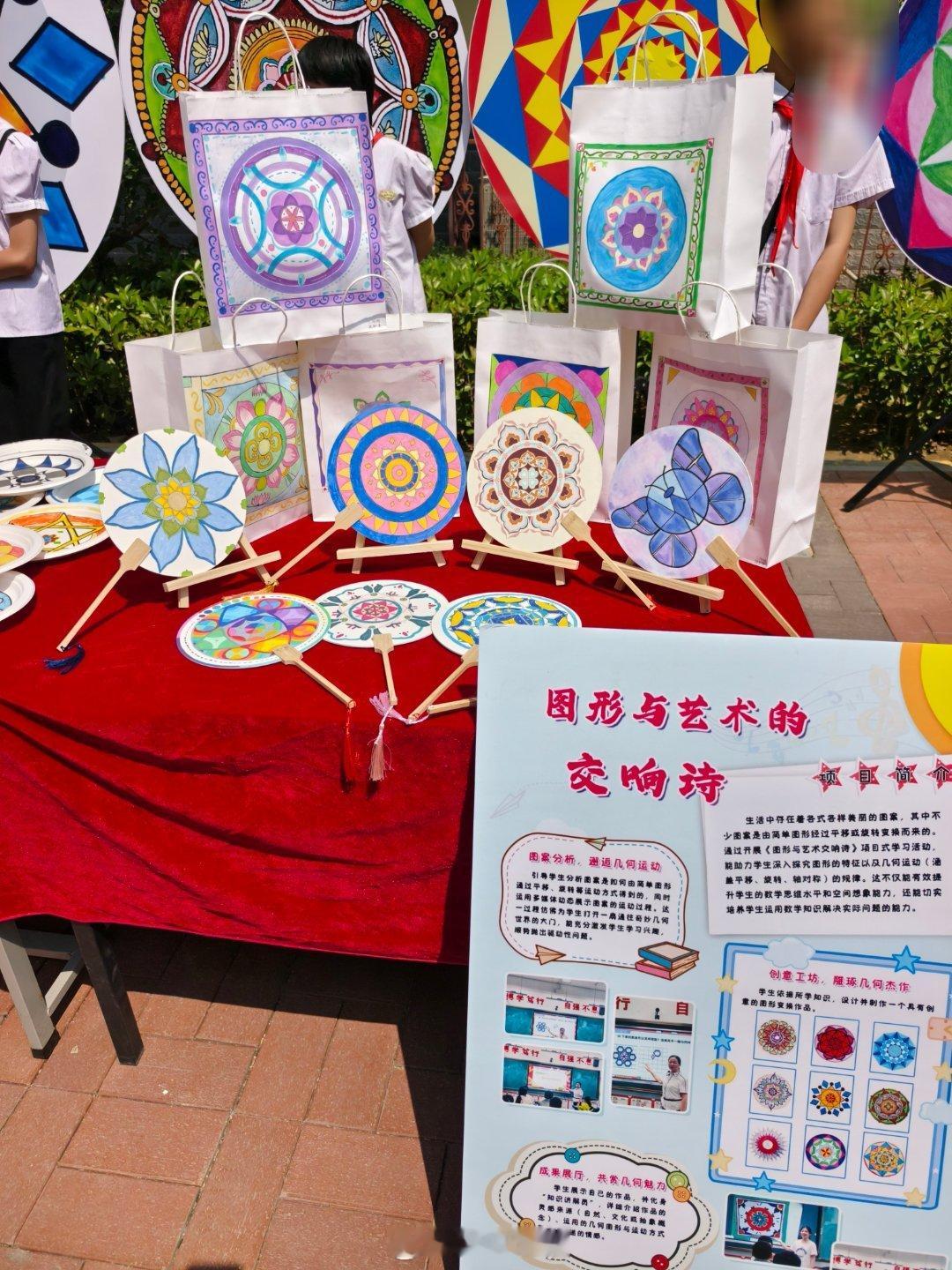 娃学校组织教学改革展览邀请同行家长参加看家长群里面报名的不多来了人还不少每个展台