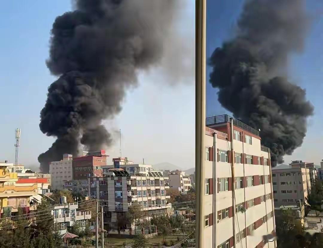 喀布尔连续升起蘑菇云！塔利班终于意识到，自己小看了巴基斯坦