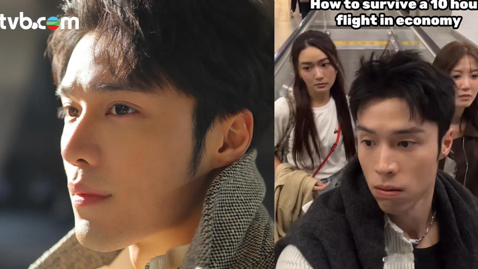 丁子朗坐商務艙被指「炫富」失言被網民圍剿拍片道歉：完全冇咁嘅心態.丁子朗近日與吳