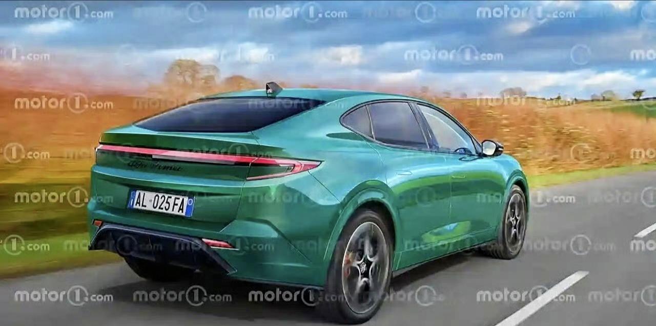 🎉阿尔法罗密欧品牌即将迎来全面的电气化转型！4 月 10 日，一款名为 Mil