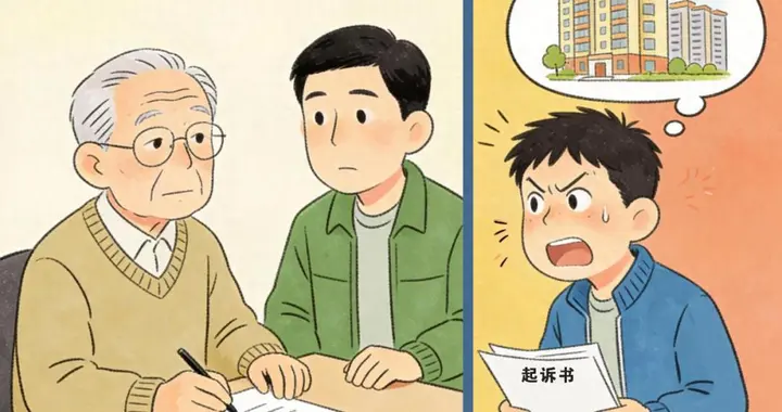 老伴去世，老人悄悄把房过户给某个子女，合同效力怎么认？