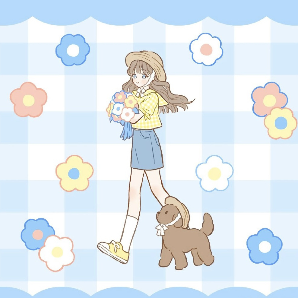 盛夏壁纸大放送动漫仲夏狂欢季 插画分享｜复古少女时代💖X：mxx025 