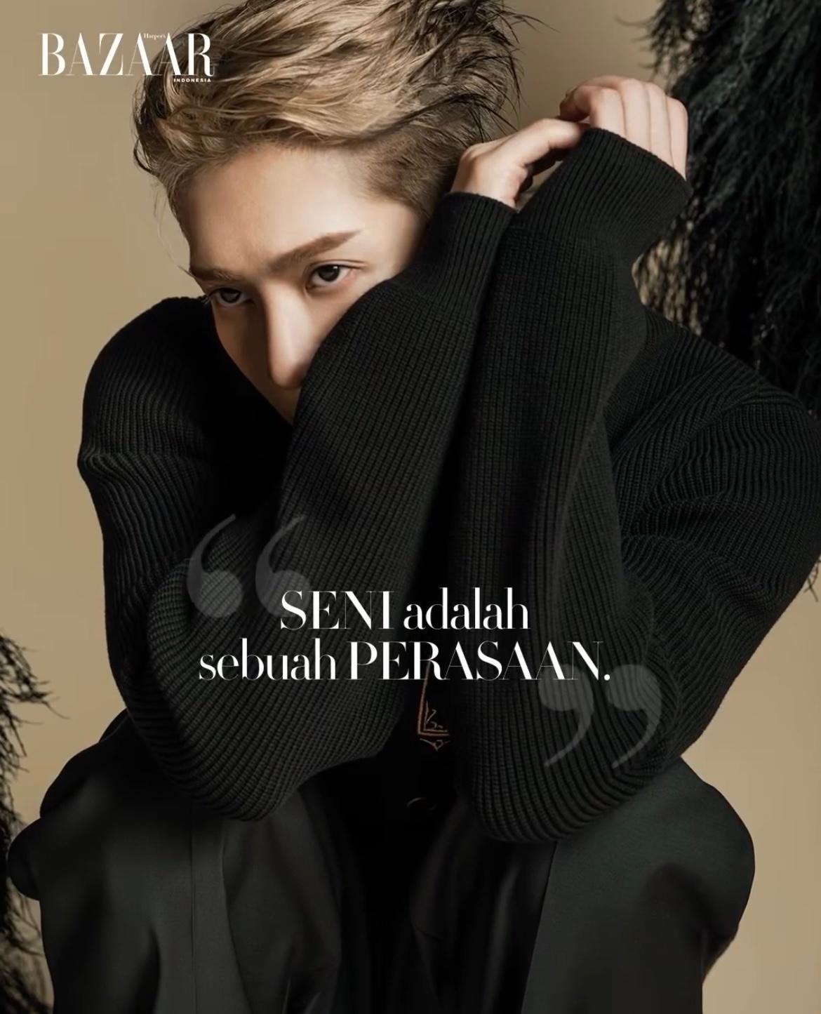 不好意思咯 LV就是这样宠王嘉尔😌。上了一版又一版杂志😋