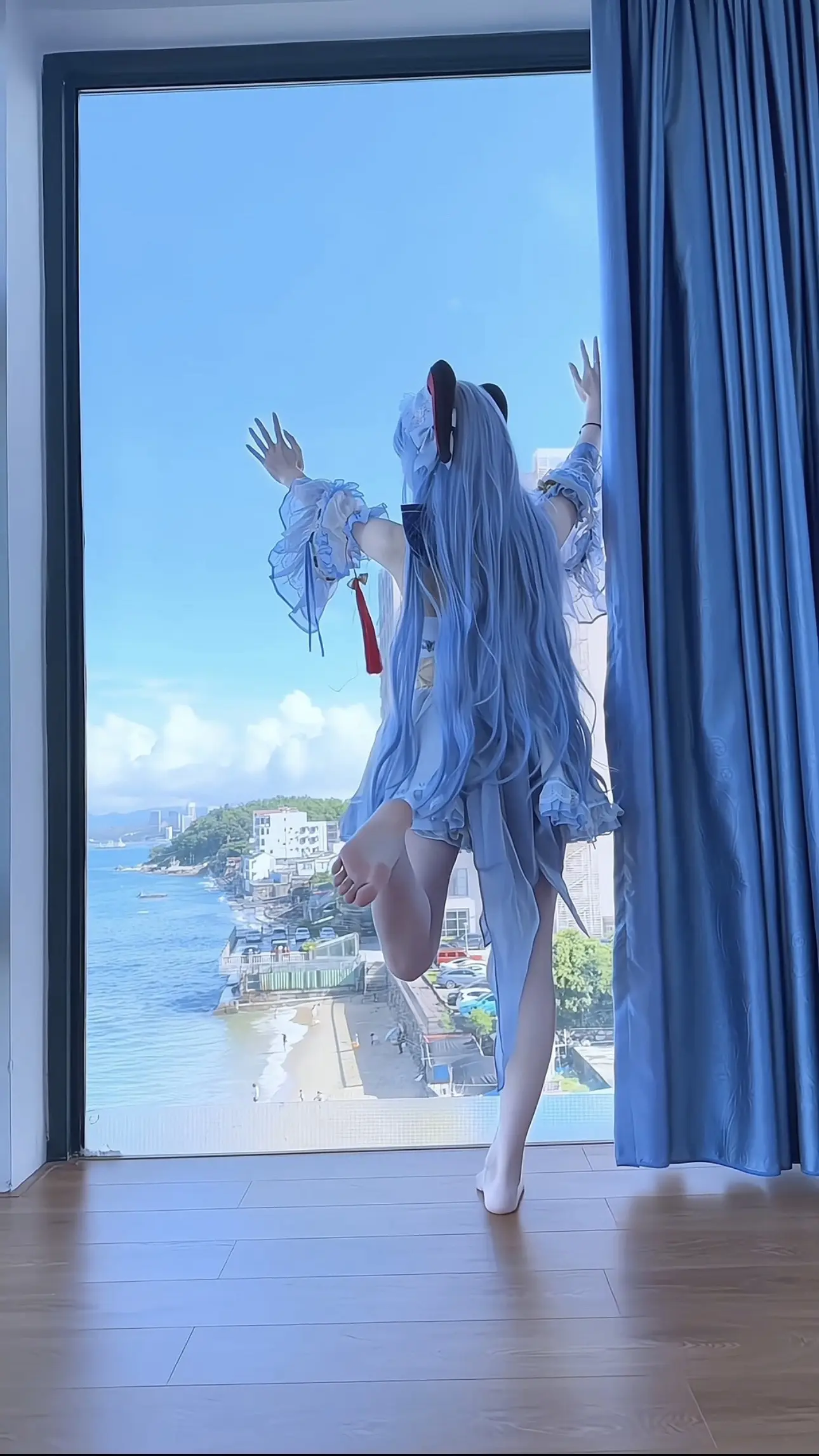 cos 二次元 甘雨cos 甘雨女仆