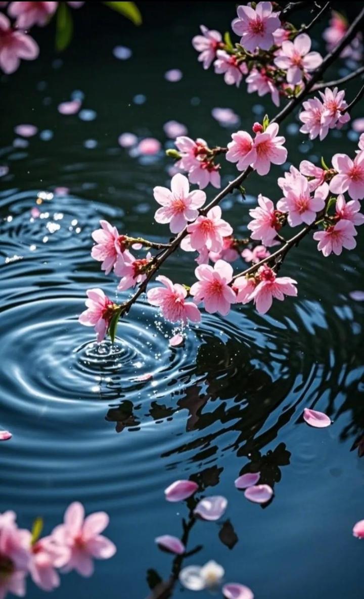 花有相思叶有愁
风吹落瓣顺水流
此去再无回返日
———？

上联：叶落随风去；