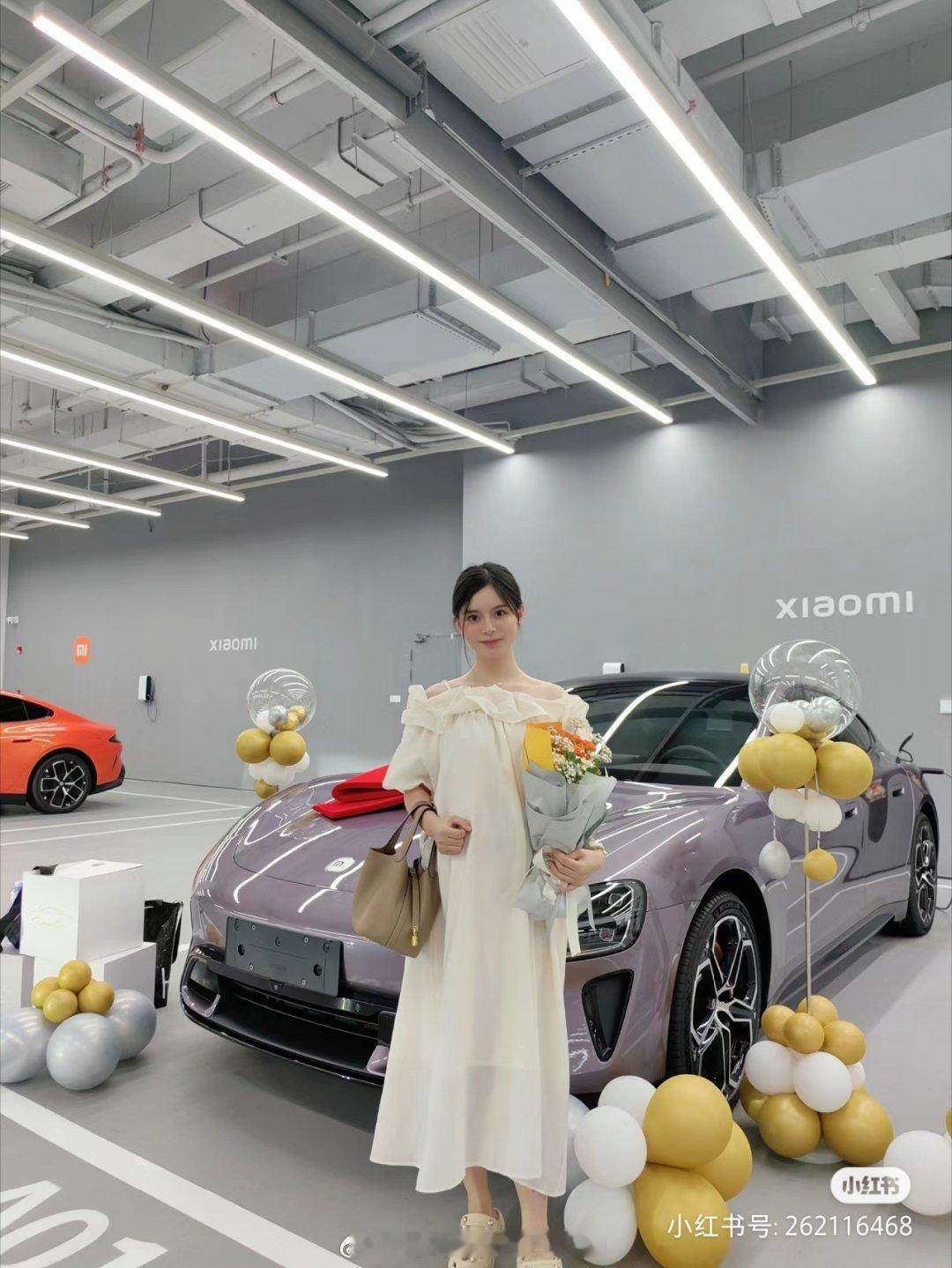 #小米su7[超话]#长沙又一位小姐姐车主 ​​​