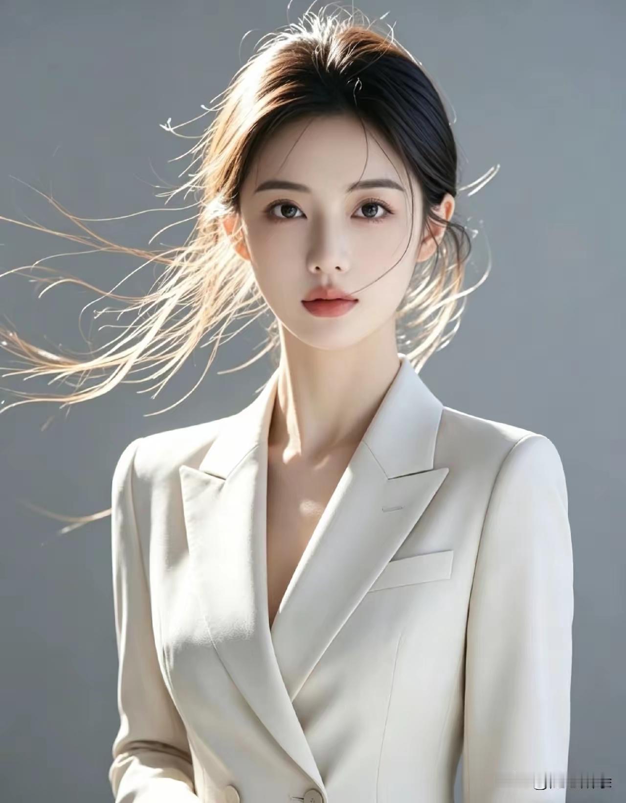 优雅白西装，风华正茂，尽显女性魅力！💃✨