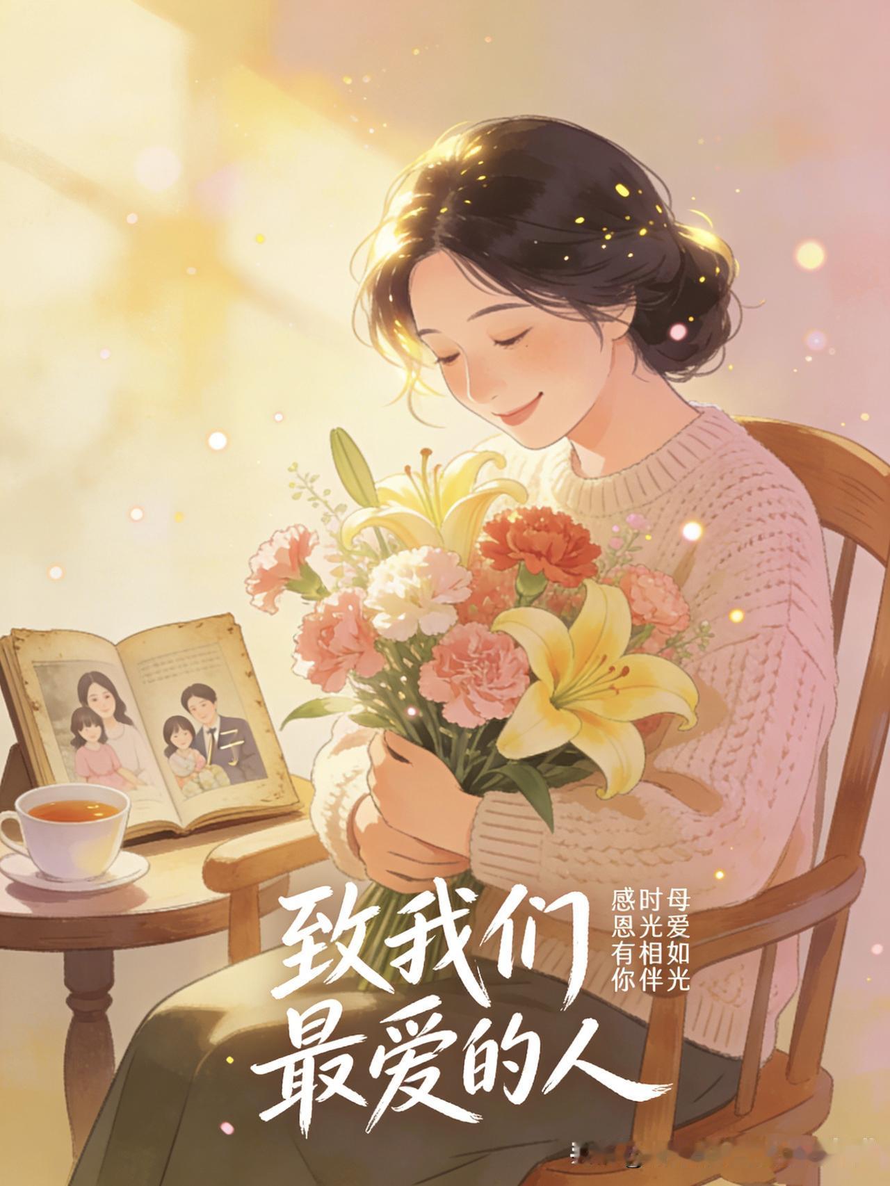 母亲节，致我们最爱的人
 
我们总在时光的缝隙里
悄悄回望，你陪伴我们的岁岁年年