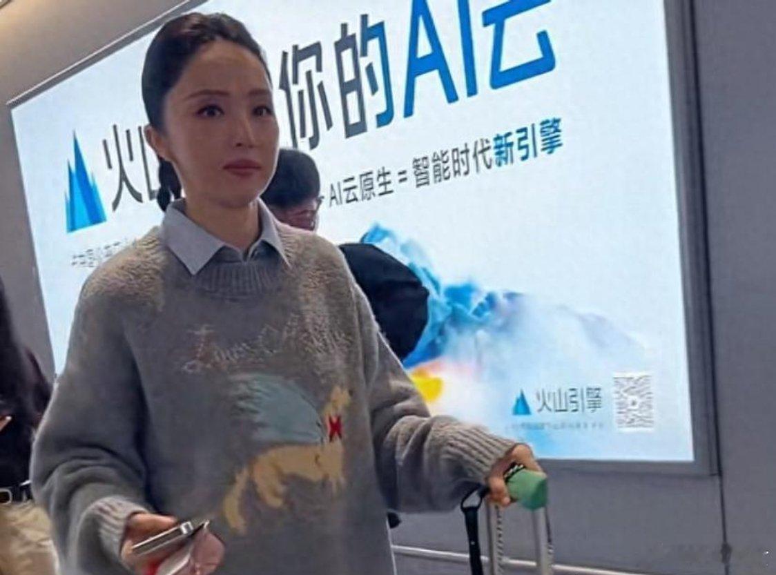 董璇疑似怀孕有网友在北京合生汇偶遇董璇与佟丽娅带娃，当时董璇身着廓形羽绒外套，拉