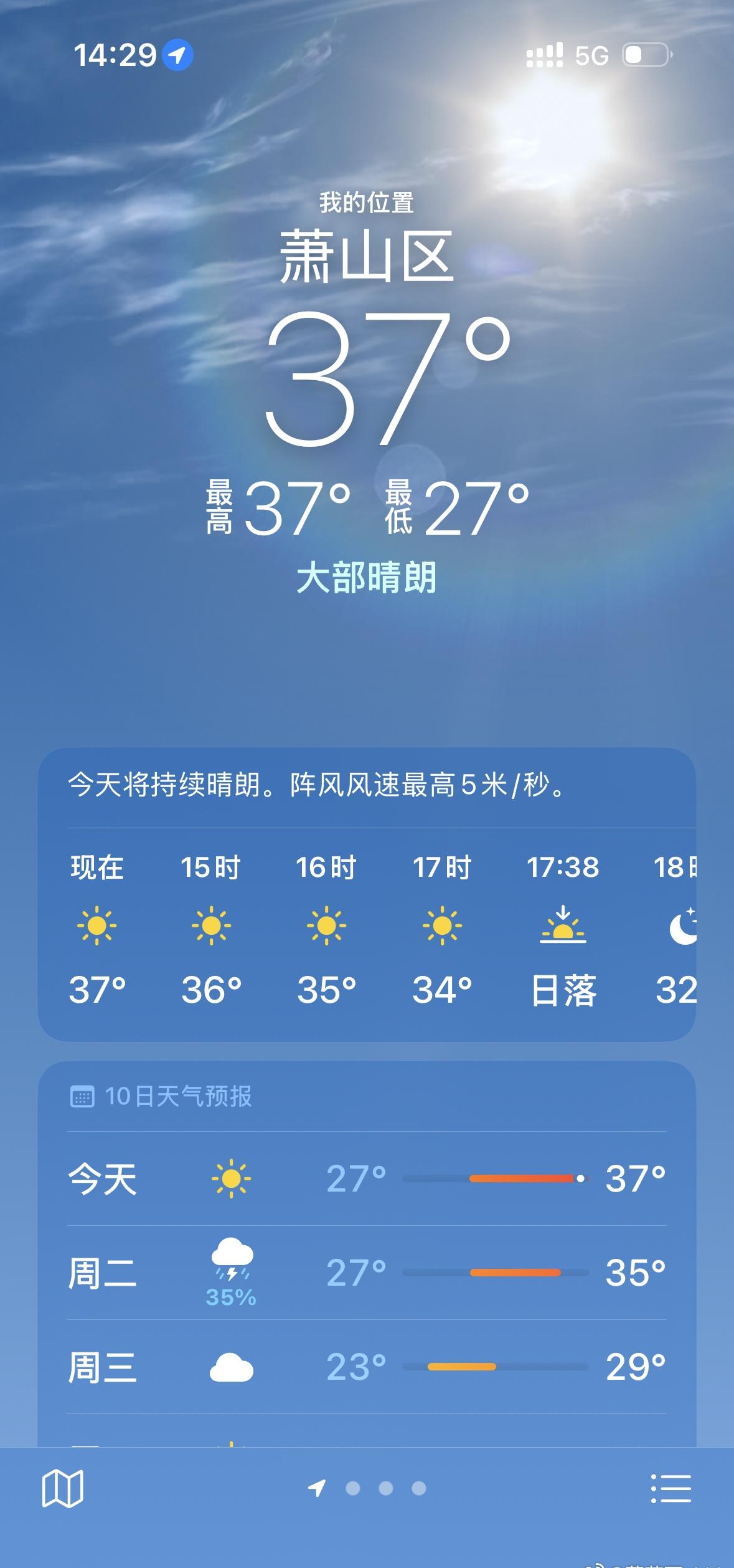 热的没边 ​​​