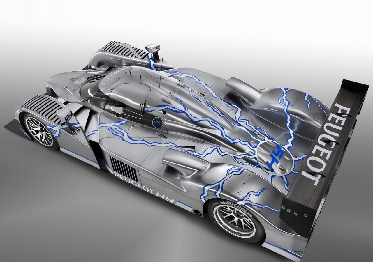 标致  2008  Peugeot 908 HY勒芒混动原型赛车，基于标致908