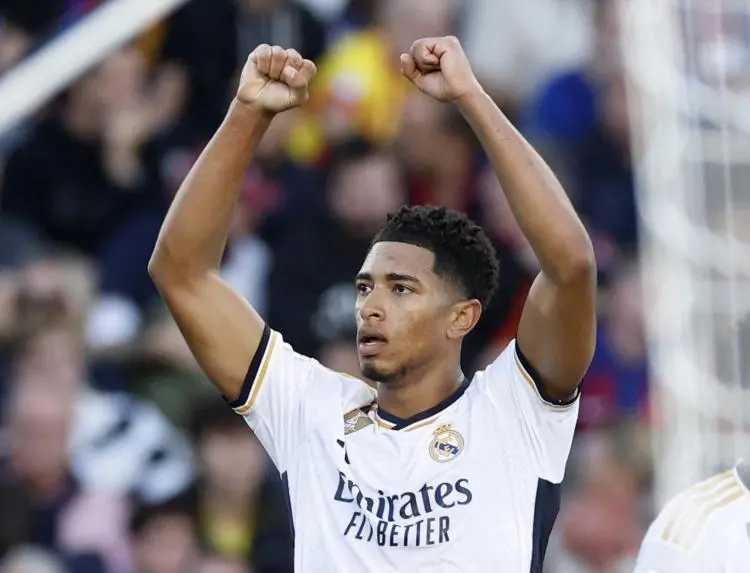 贝林厄姆和琼阿梅尼今天没有随队训练，两人将缺席周末对皇家社会的比赛，《马卡报》跟