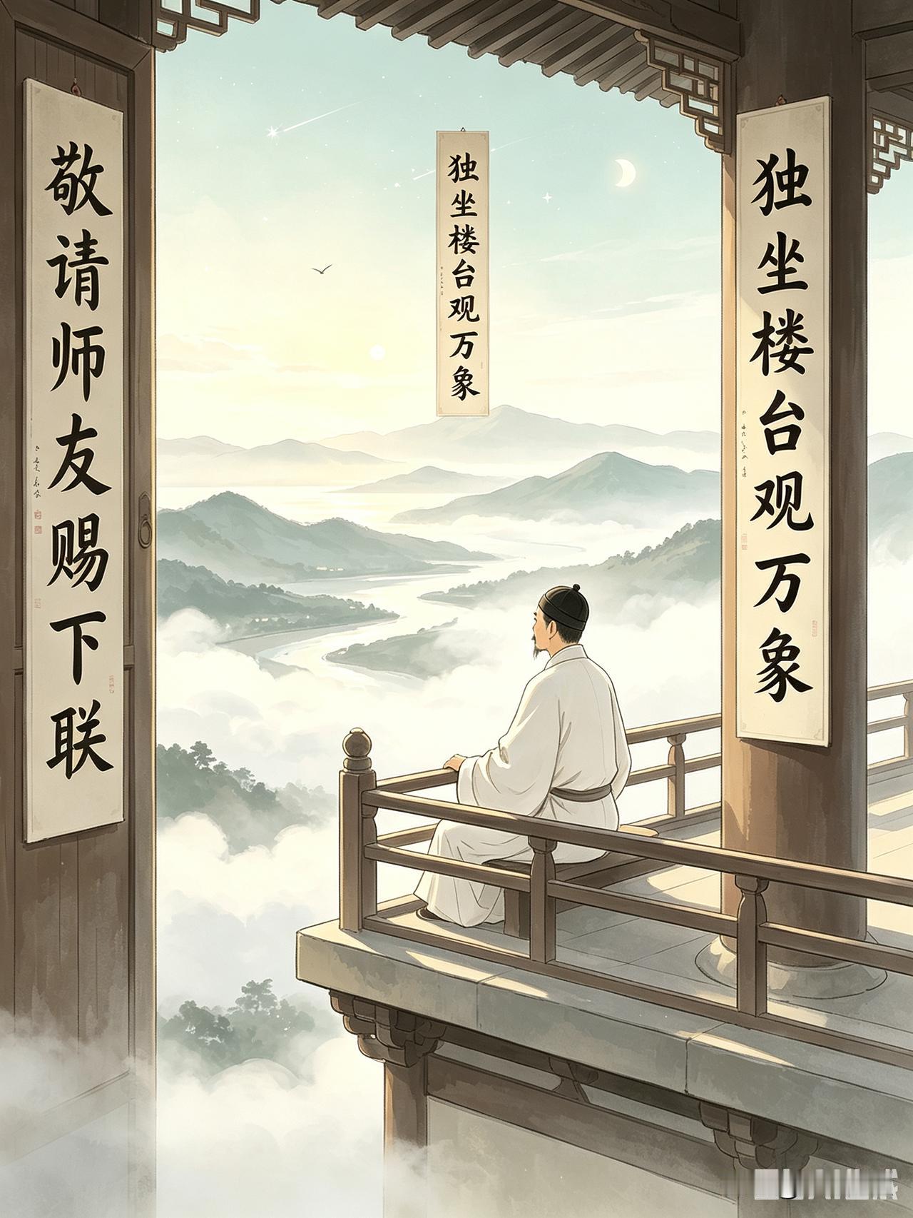 最近总爱思考短句，对联更是常玩。这天出一上联，本想轻松搞定下联，结果越对越难，怎