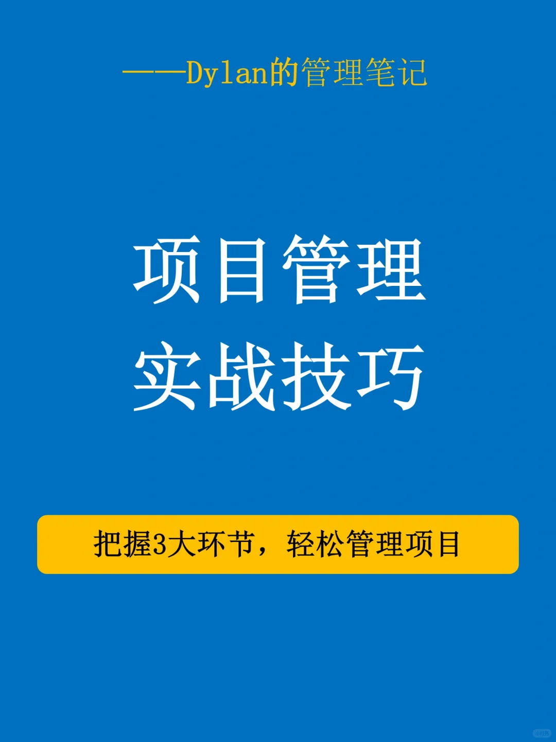 💼项目管理实战技巧，轻松驾驭复杂工作