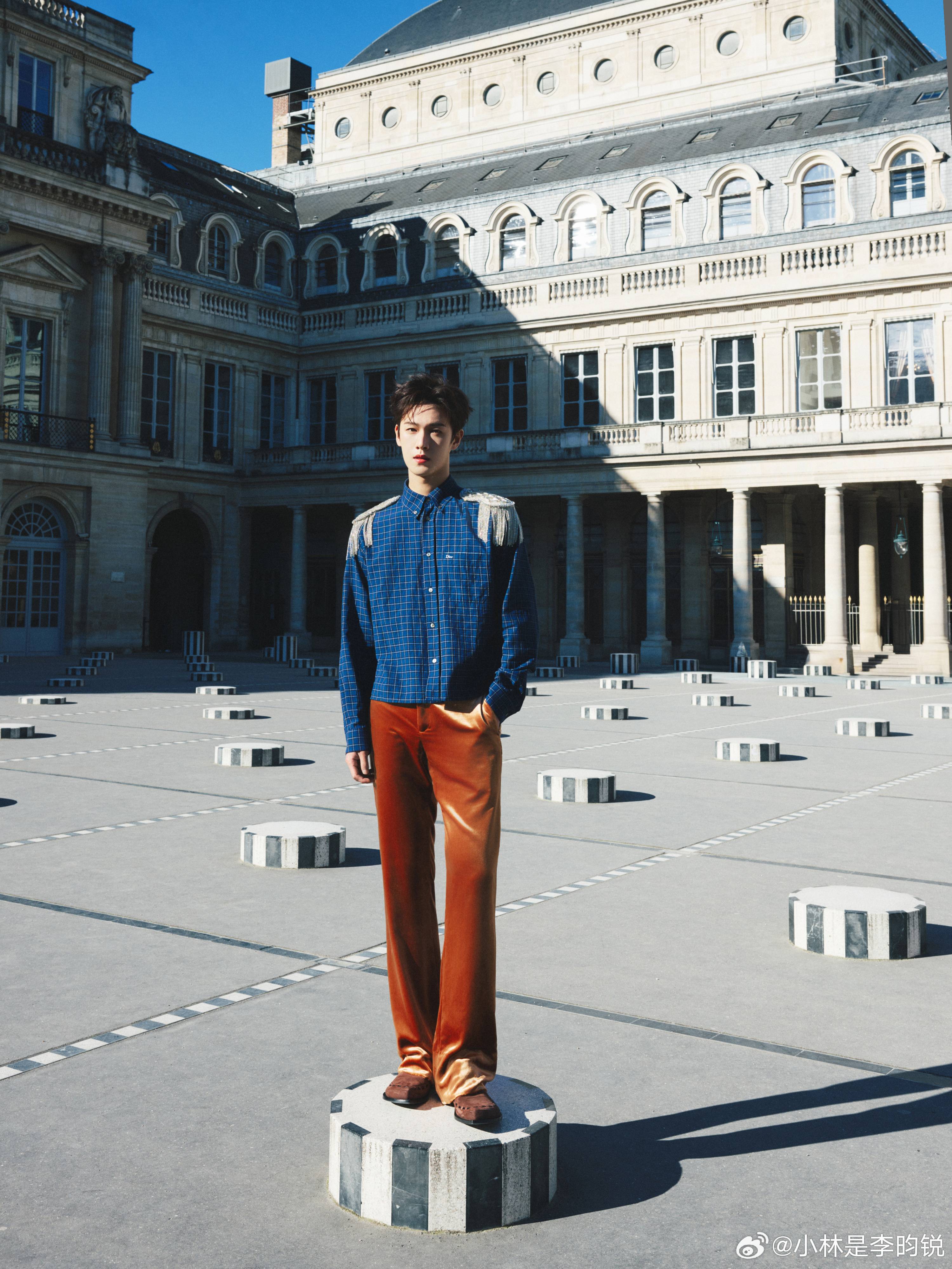 李昀锐 × Dior F/W 2026.品牌大使看秀造型大片发布，身穿 Dior