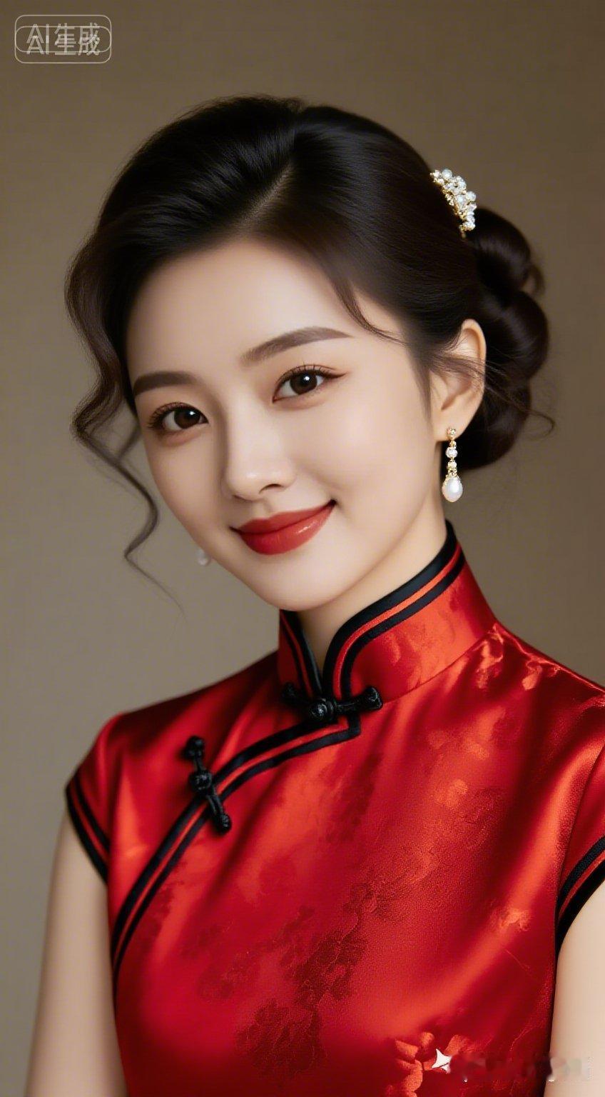 优雅红装，尽显东方魅力！