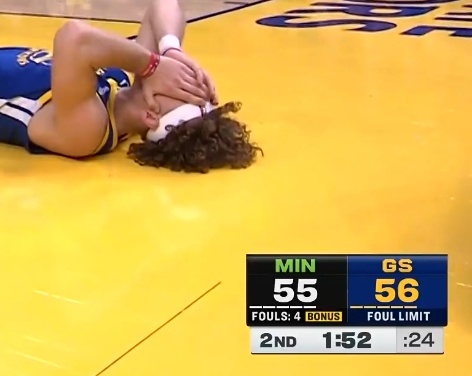 疯狂失误时刻 森林狼vs勇士