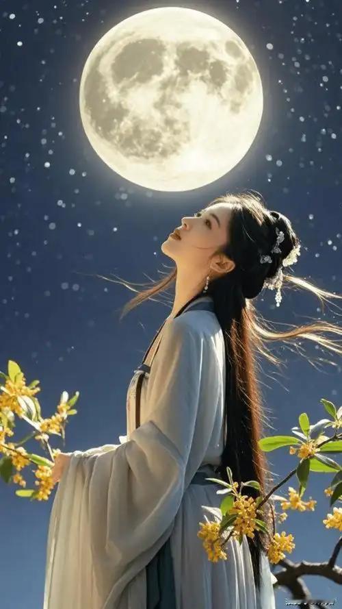 初见怦然心似鹿，
再逢倩影绕梦魂。
惊鸿一现芳华绽，
暗惹相思刻骨深。
我本无意