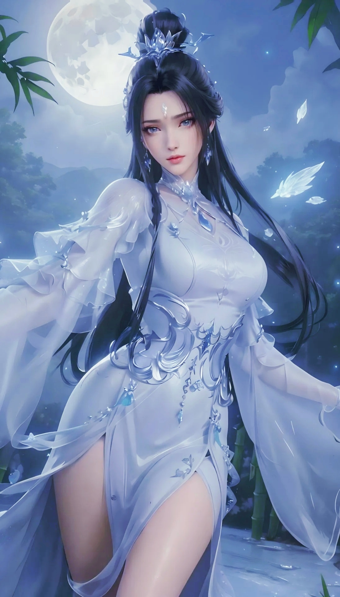 #动漫[超话]##漫视界企划##诛仙动画# 高清｜无水印，陆雪琪壁纸一组。 ​​