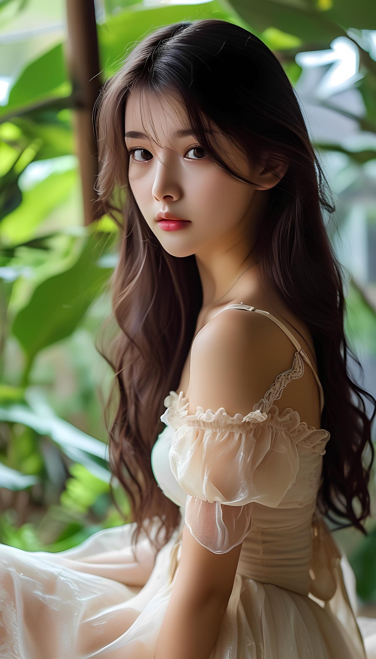 #清纯甜美