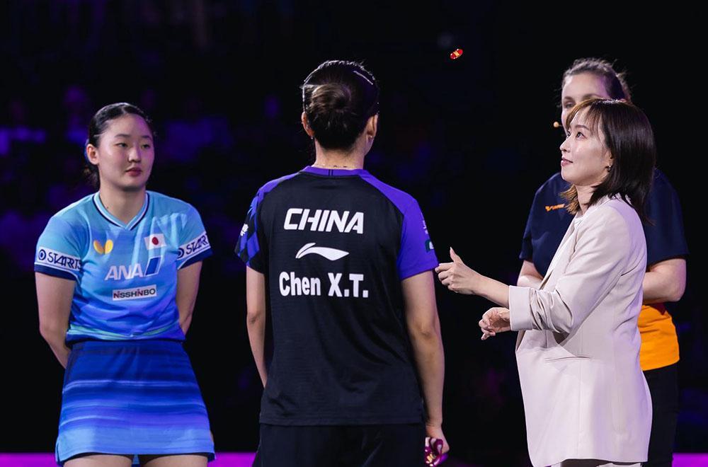 不用喊了，狼真的来了。
这次WTT冠军赛，中国男单无人进八强，惨不惨？
女单三人