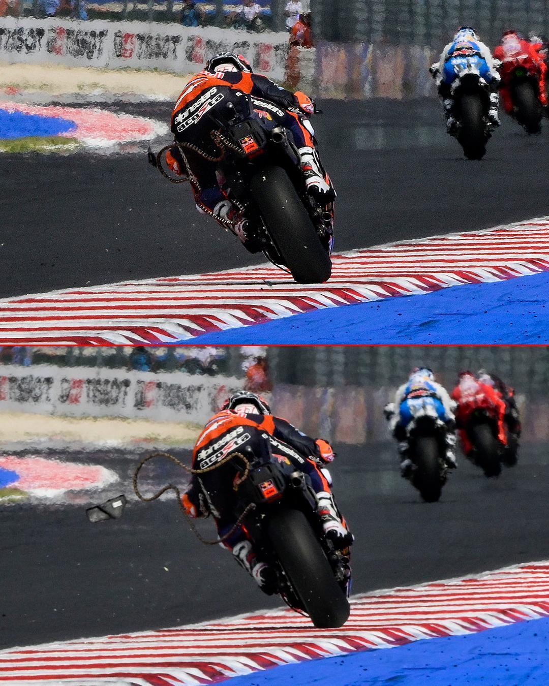 阿科斯塔掉链子瞬间⛓️‍💥MotoGP2025MotoGP圣马力诺大奖赛 ​​