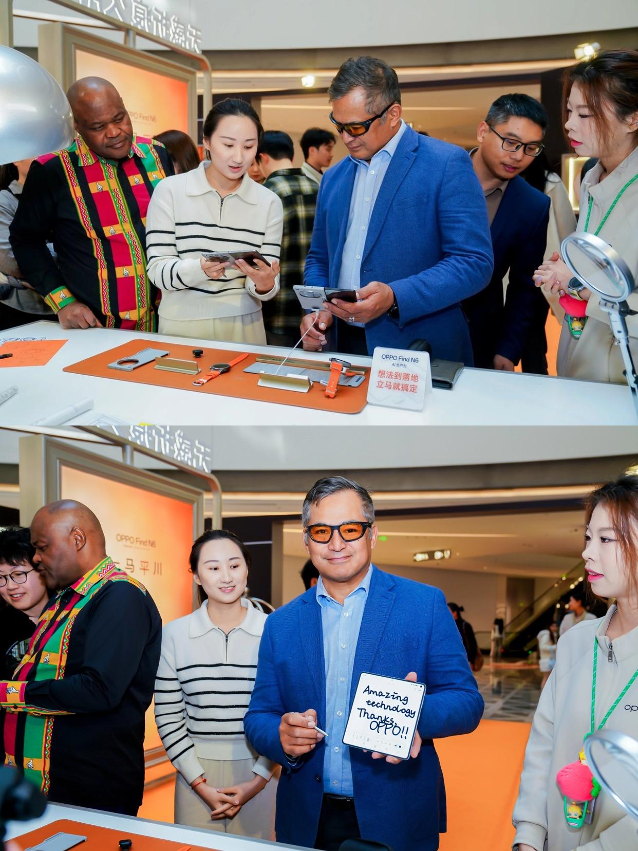 万象城偶遇驻华大使？这中文写得中不中？
周末逛郑东万象城，本想打卡一下那个网红大