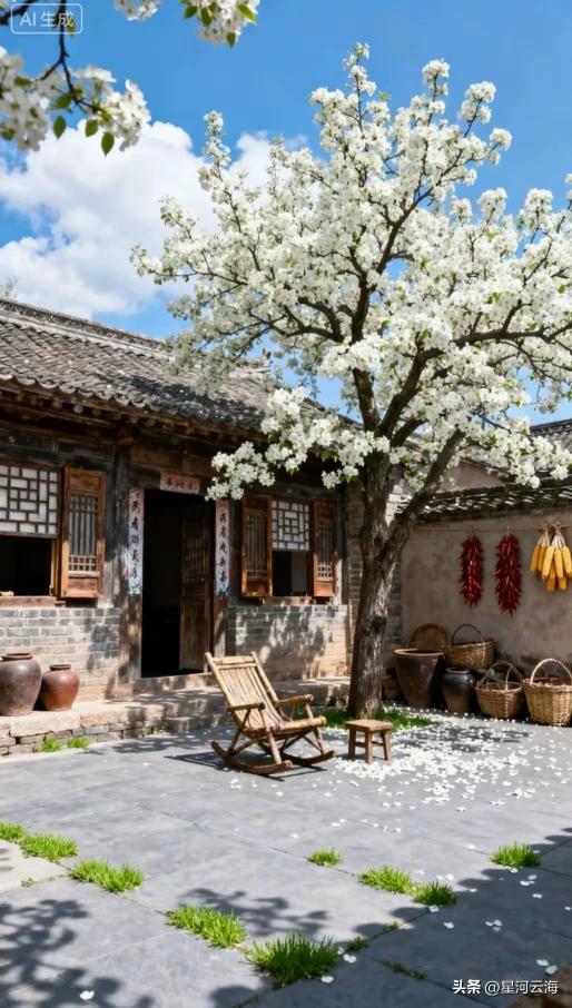 上联：雨打红荷千点泪
下联：风吹梨花万絮飞