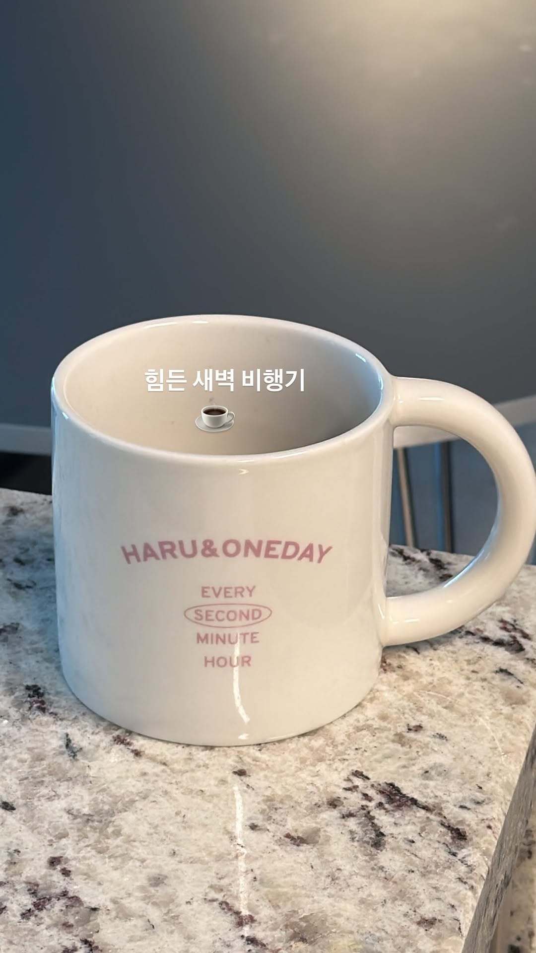 “CB百蓝_。260608李东海 ins story更新：辛苦的凌晨航班☕ 