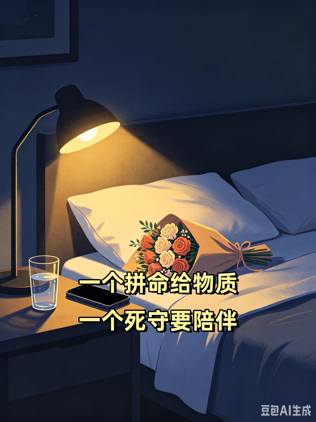 每月给你转了一万块，

但是已经三个月没正眼瞧过你。

这日子你过不过？

昨儿