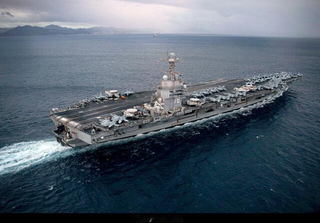 想威慑美国，唯有两条路：要么拥有能抗衡美军的海空战力，跨过大洋打到其家门口

要