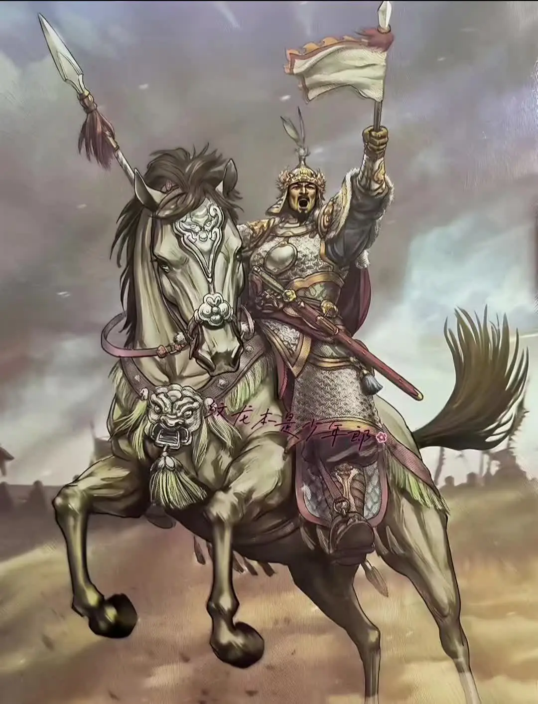 北伐领袖 破虏平蛮，功贯古今人第一；出将入相，才兼文武世无双