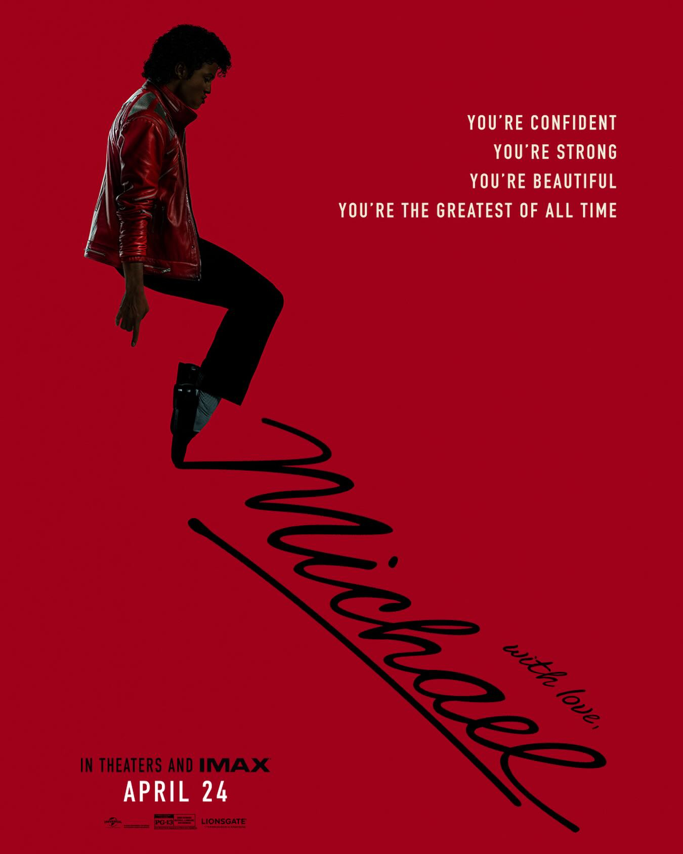 帅！天王迈克尔杰克逊传记片《迈克尔杰克逊：巨星之路》曝光新海报！Michael 