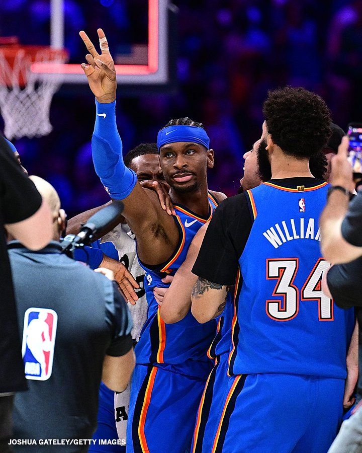 亚历山大绝杀掘金 自1977-78 赛季以来（包括季后赛），NBA 历史上只有两