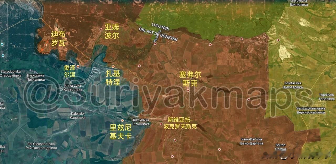 12月29日俄乌最新战报：

1.顿涅茨克州北部前线：
过去一周里，俄军控制了迪