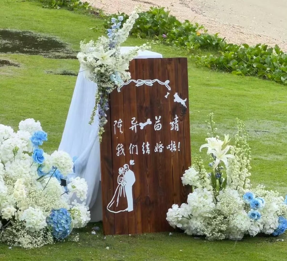 宋威龙张婧仪婚礼dv野狗骨头婚礼dv野狗骨头婚礼DV留存苗靖陈异婚礼珍贵画面，宋