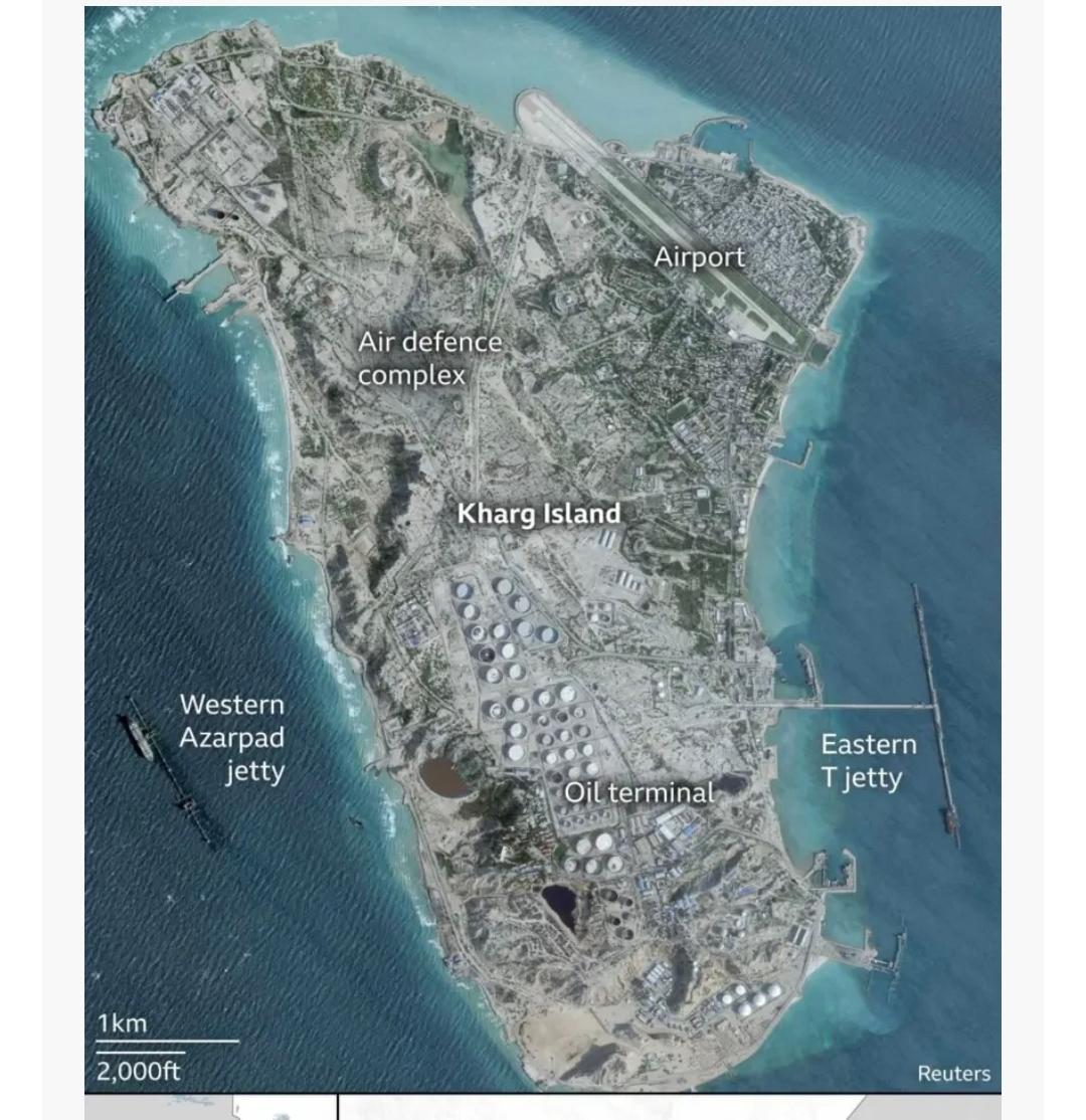 美军出动地面部队夺取“哈尔克岛”的概率非常高！

早在1988年，特朗普接受卫报