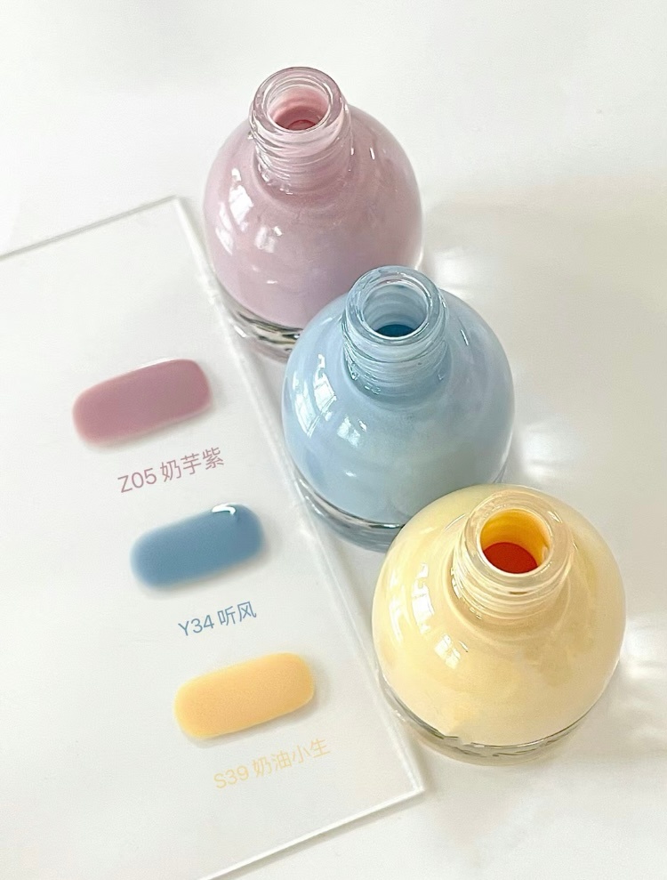 奶敷敷的一组马卡龙配色💅涂上手活泼又敲可爱 温柔少女感拿捏！！🌟youtao